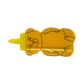 Large Honey Bear Hair Claw Clip