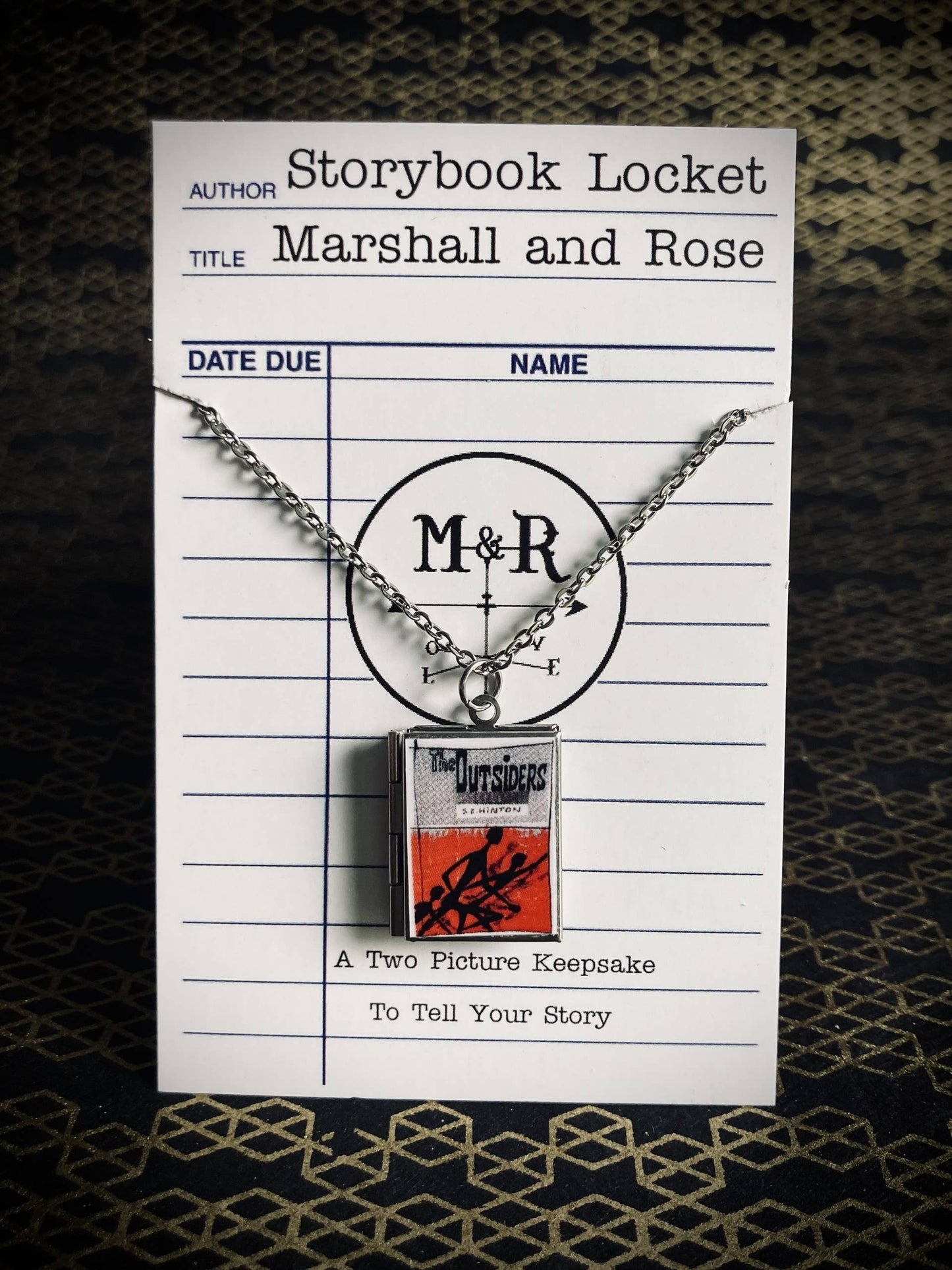 The Outsiders Book Locket