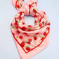 Cherry Print Hair Scarf