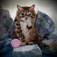 Brown Cat Patch
