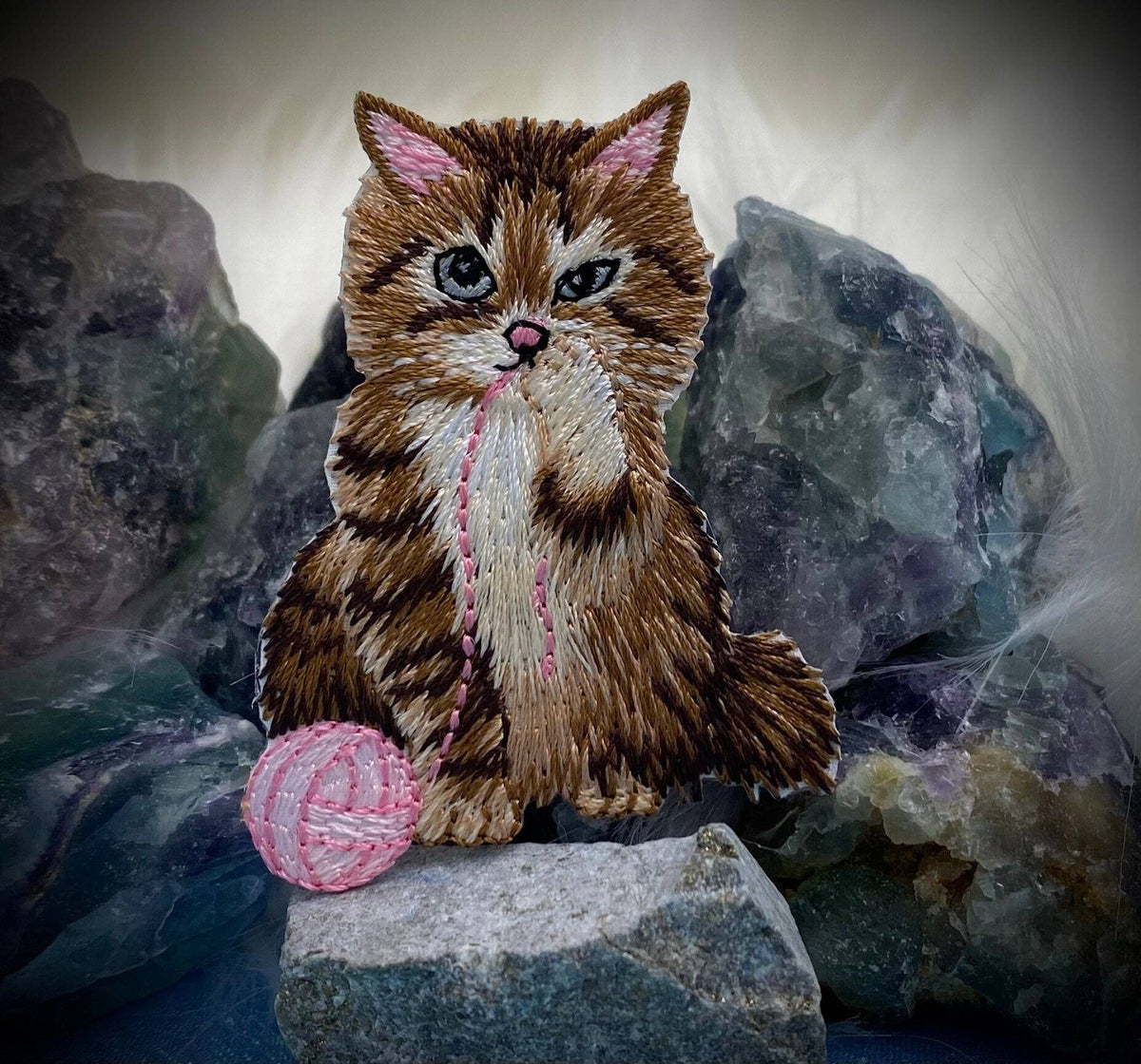 Brown Cat Patch