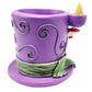 Alice in Wonderland Mad Hatter Back Flow Burner with Tray