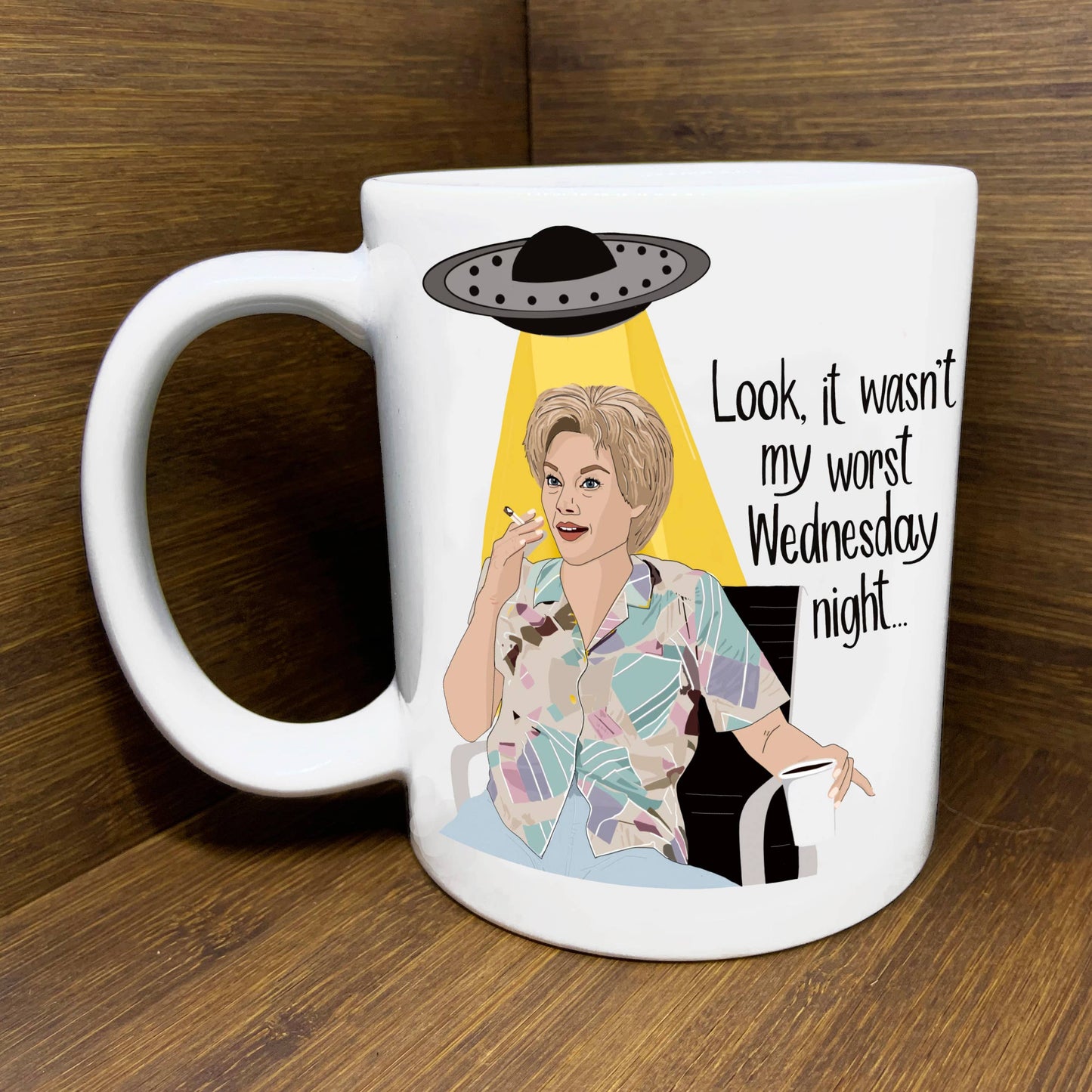 SNL Alien Abduction Mug
