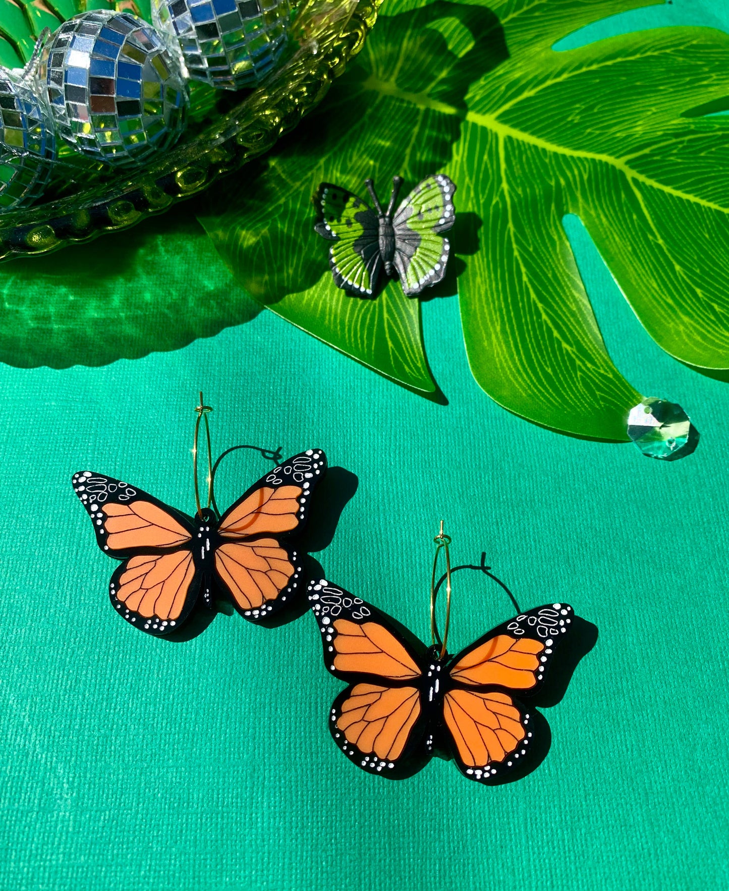 Monarch Butterflies Earrings