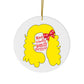 Pop Culture Holly Dolly Christmas Ornament