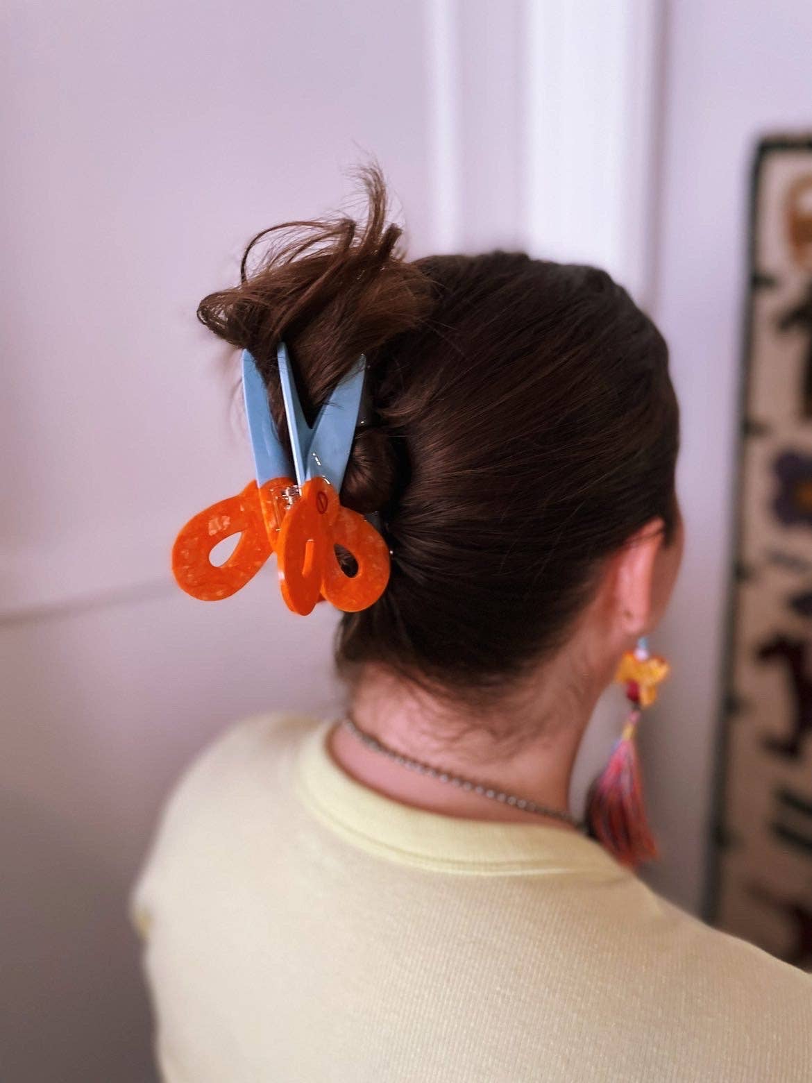 Scissors Hair Claw in Large