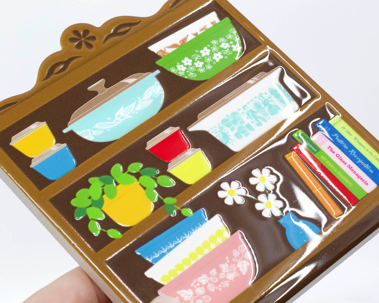 Retro Kitchen Hutch Ceramic Coaster