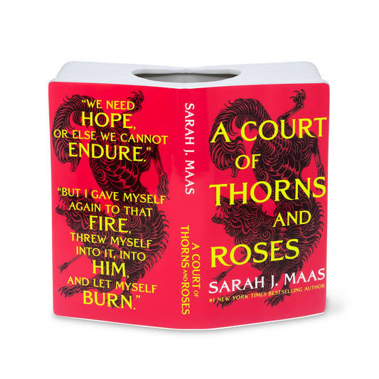 Court of Thorns and Roses Open Book Vase