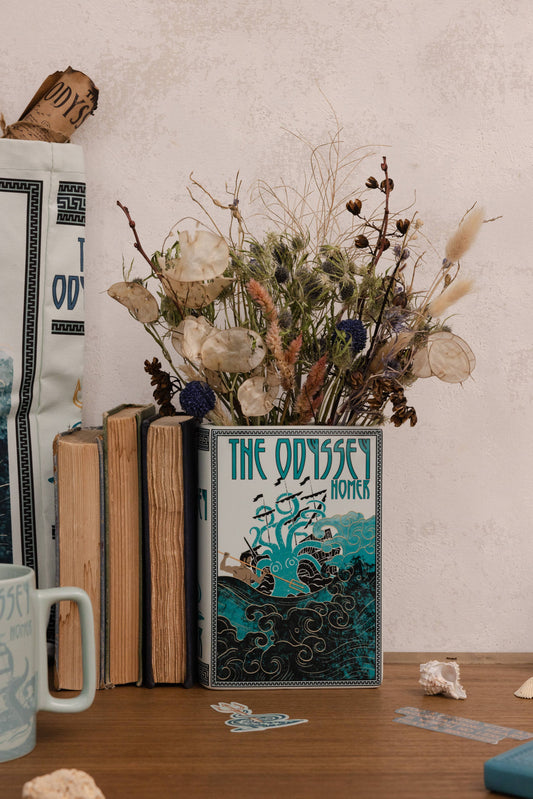 The Odyssey Book Vase