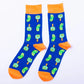 Yellow Owl Funky & Eclectic Crew Socks