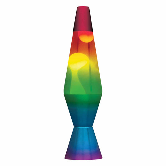 11.5" Rainbow of Colors Lava Lamp