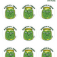 Dill Pickles Scratch & Sniff Stickers