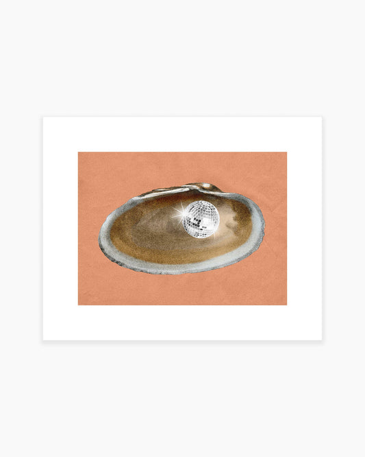 Oyster Disco Art Print
