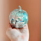 Silver Disco Pumpkins - medium