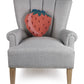 Strawberry w/Tassels Shaped Hook Pillow