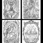 Comfy Goth Coloring Book For Adults