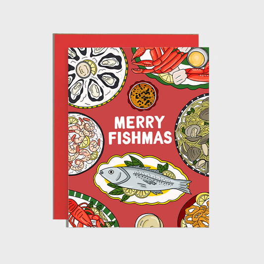 Merry Fishmas Holiday Card