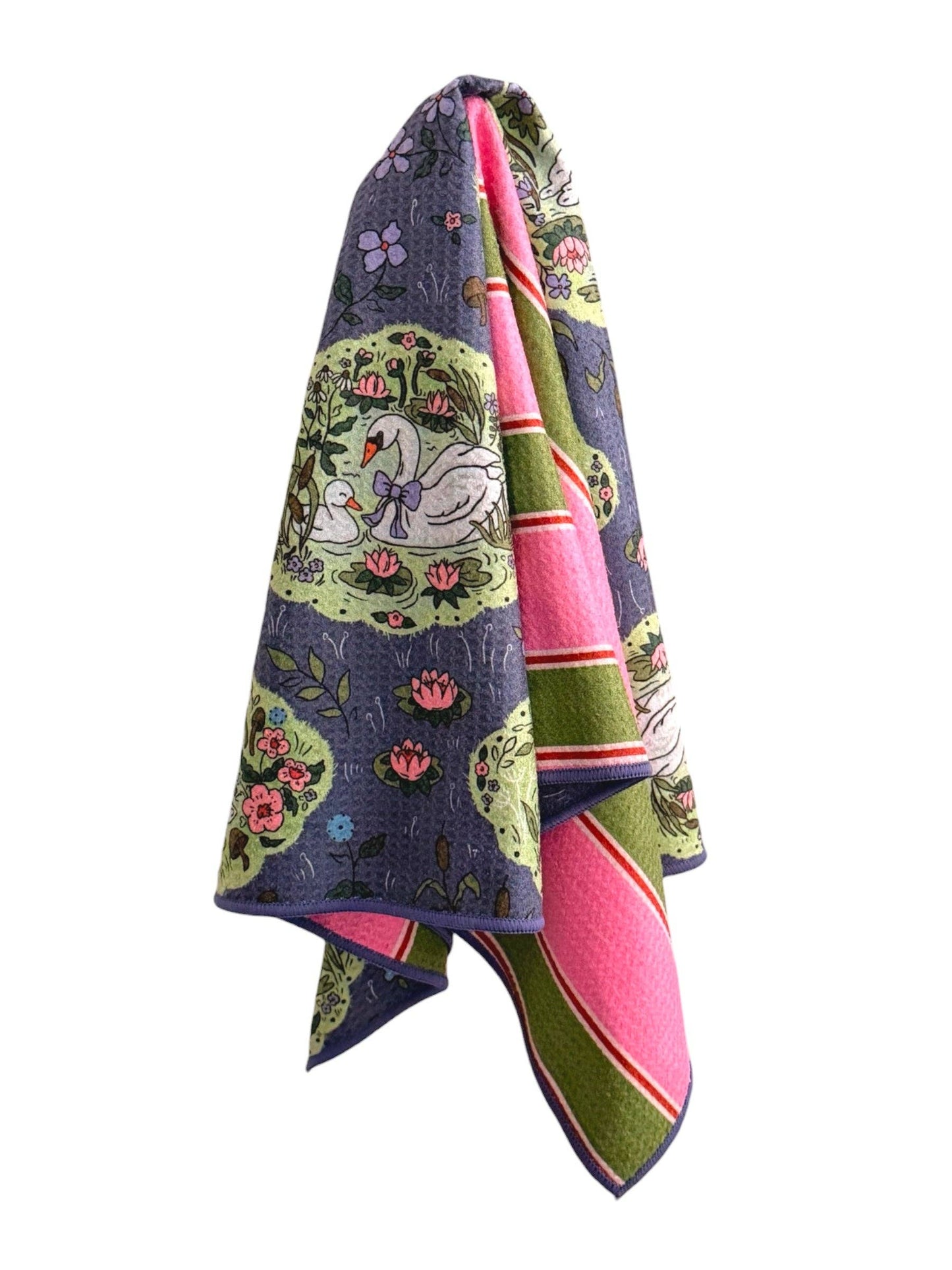 Enchanted Ponds Reversible Hand Towel