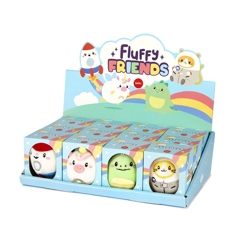 Fluffy Friends Key Rings
