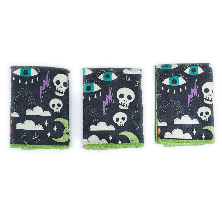 Halloween Magic Eye Mighty Mini Towel Set (Set of 3)