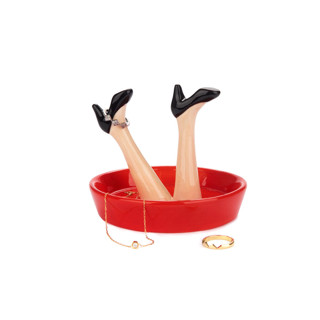 Happy Legs High Heel Ring Holder