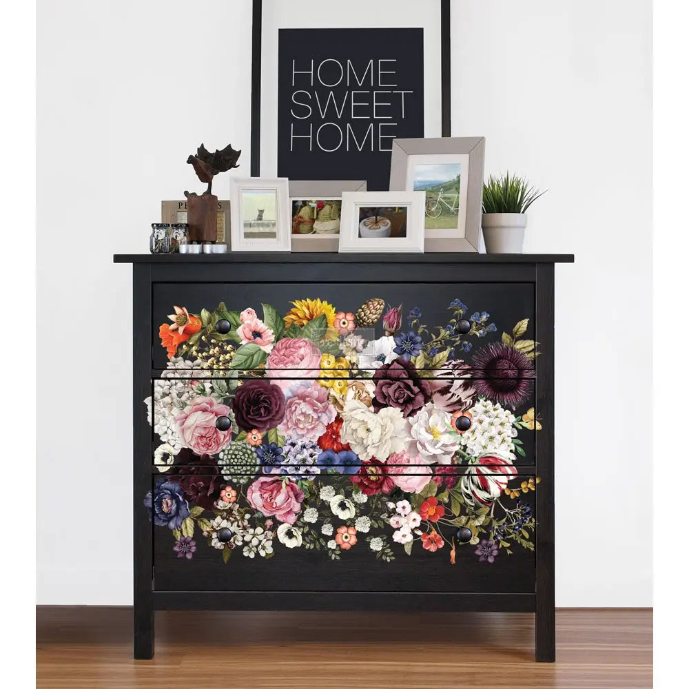Redesign Transfers Wondrous Floral 22"x34"