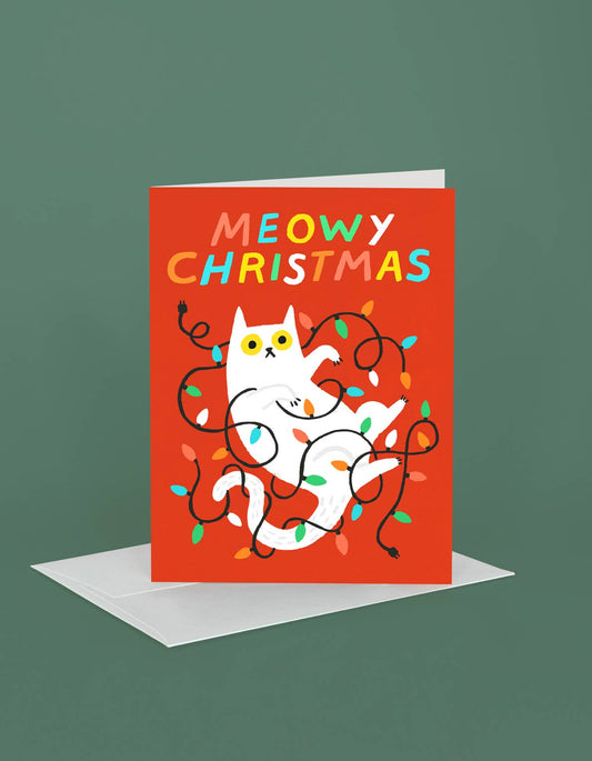 Christmas Lights Greeting Card