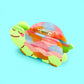 Colorful Turtle Hair Claw