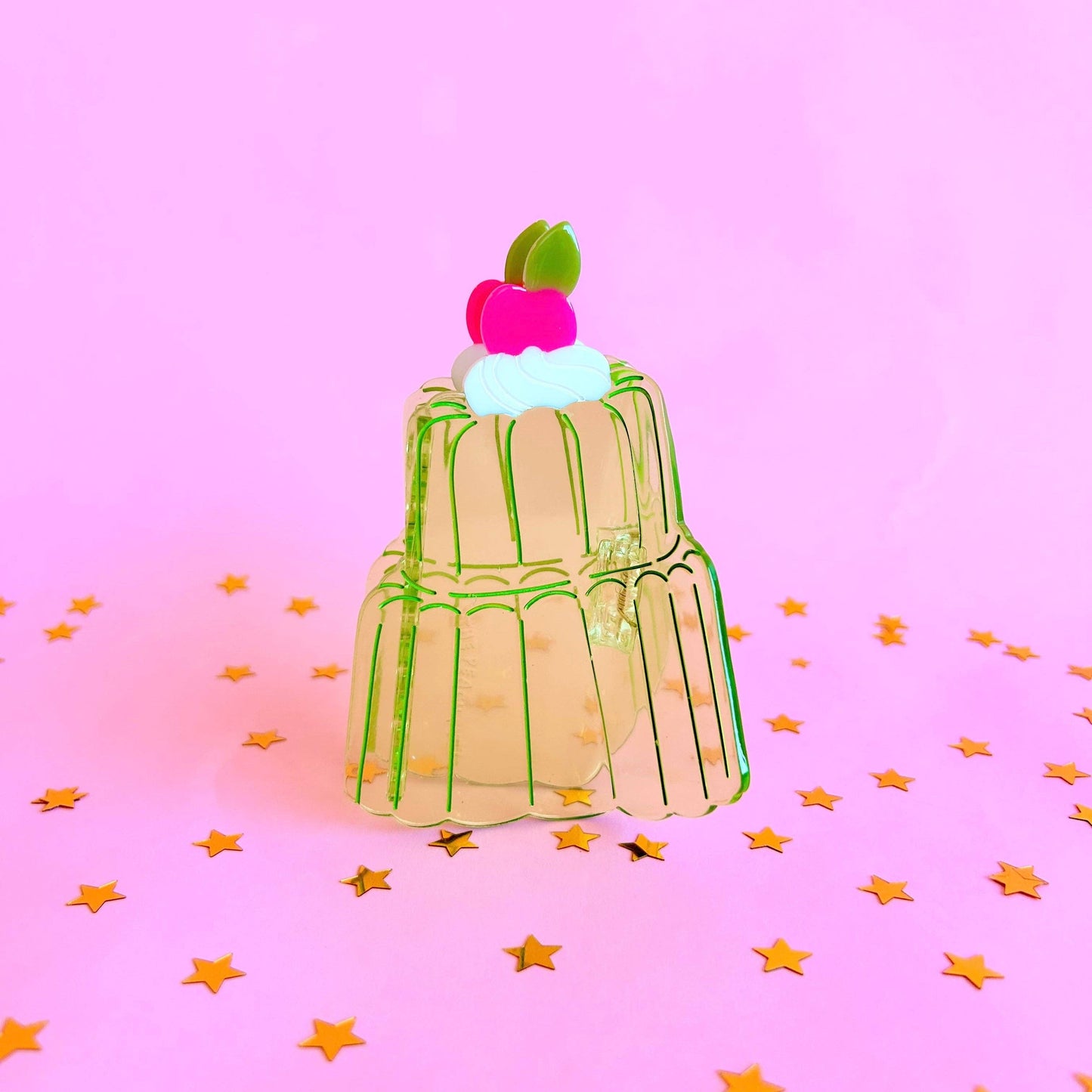 Jello Cake Hair Claw