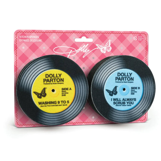 Dolly Parton Record Sponges