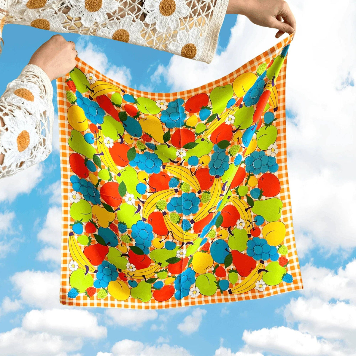 Fruit Silk Scarf