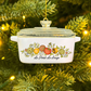 Mini Spice of Life Ornament – Corning Ware–Inspired Casserole
