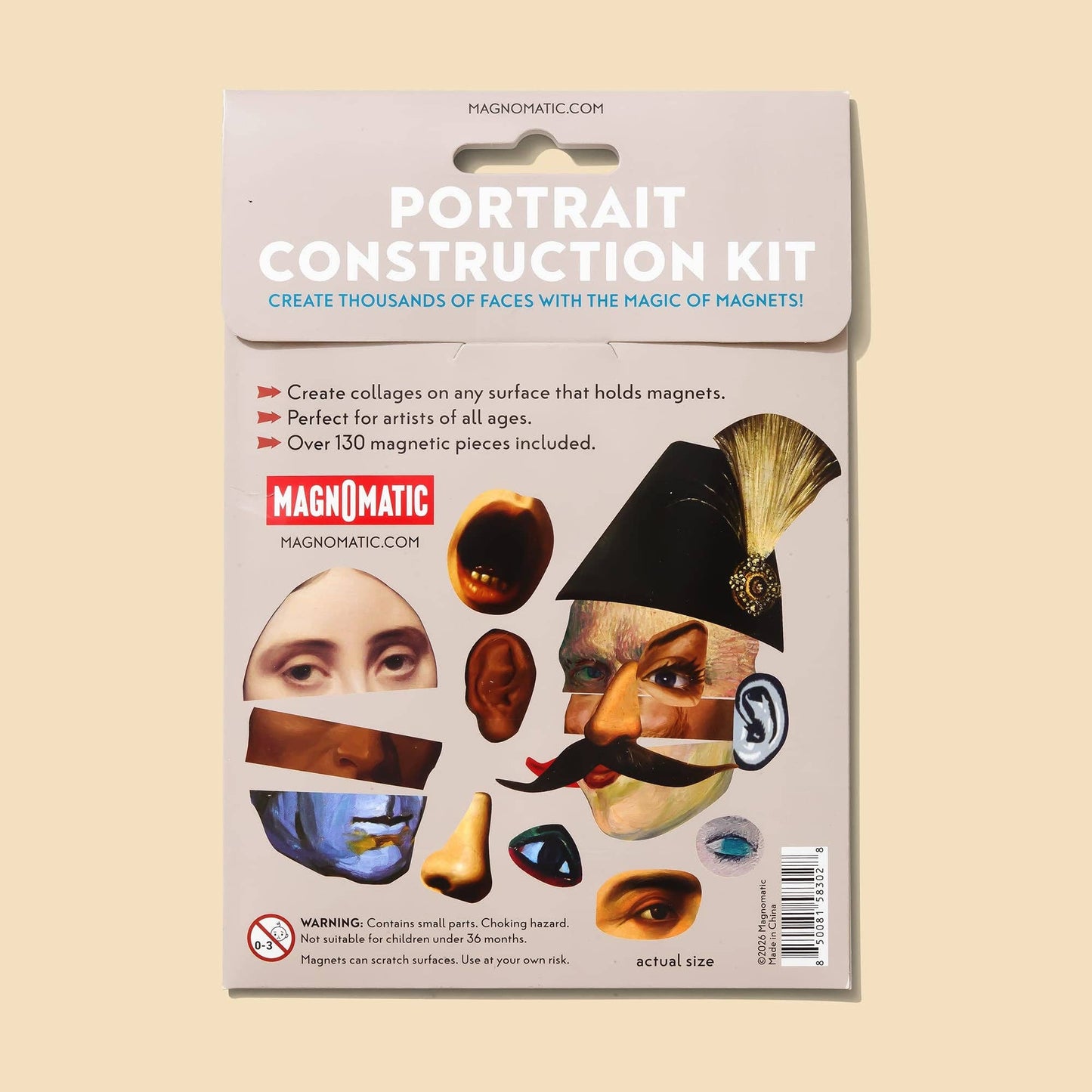 Portrait Construction Magnet Kit