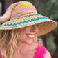 Colorful Raffia Bucket Hat