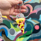 Pizza Rat Keychain