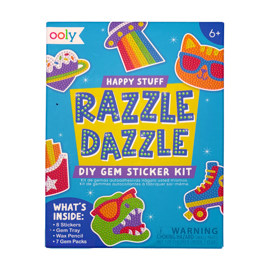 Mini Razzle Dazzle DIY Gem Sticker Kit - Happy Stuff