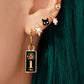 Cat Studs: 18K Gold Plated