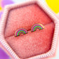 Rainbow Stud Earrings
