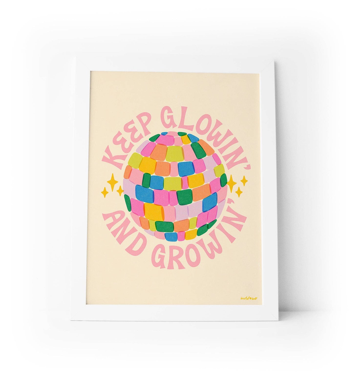 Glowin' And Growin' Art Print: 11x14
