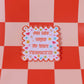 On My Way To Buy Trinkets Iron-On Embroidered Patch