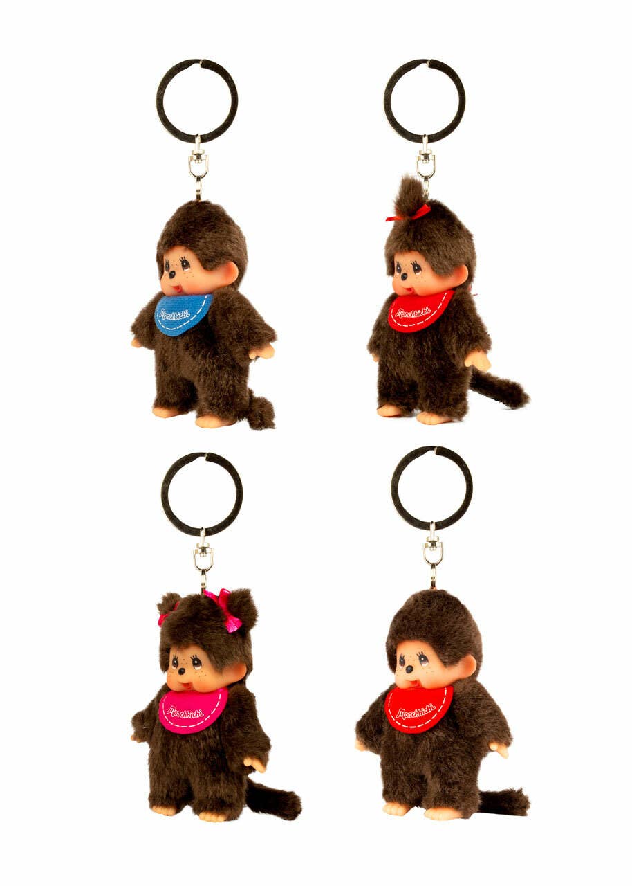 Classic Monchhichi Keychains