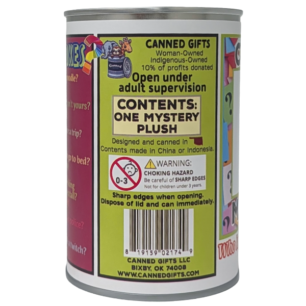 Canned Mystery Plush