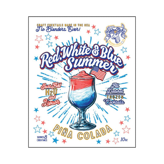 Summer Pina Colada Frozen Cocktail