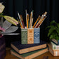 Bookstack Pencil Cup, Jane Austen Collection