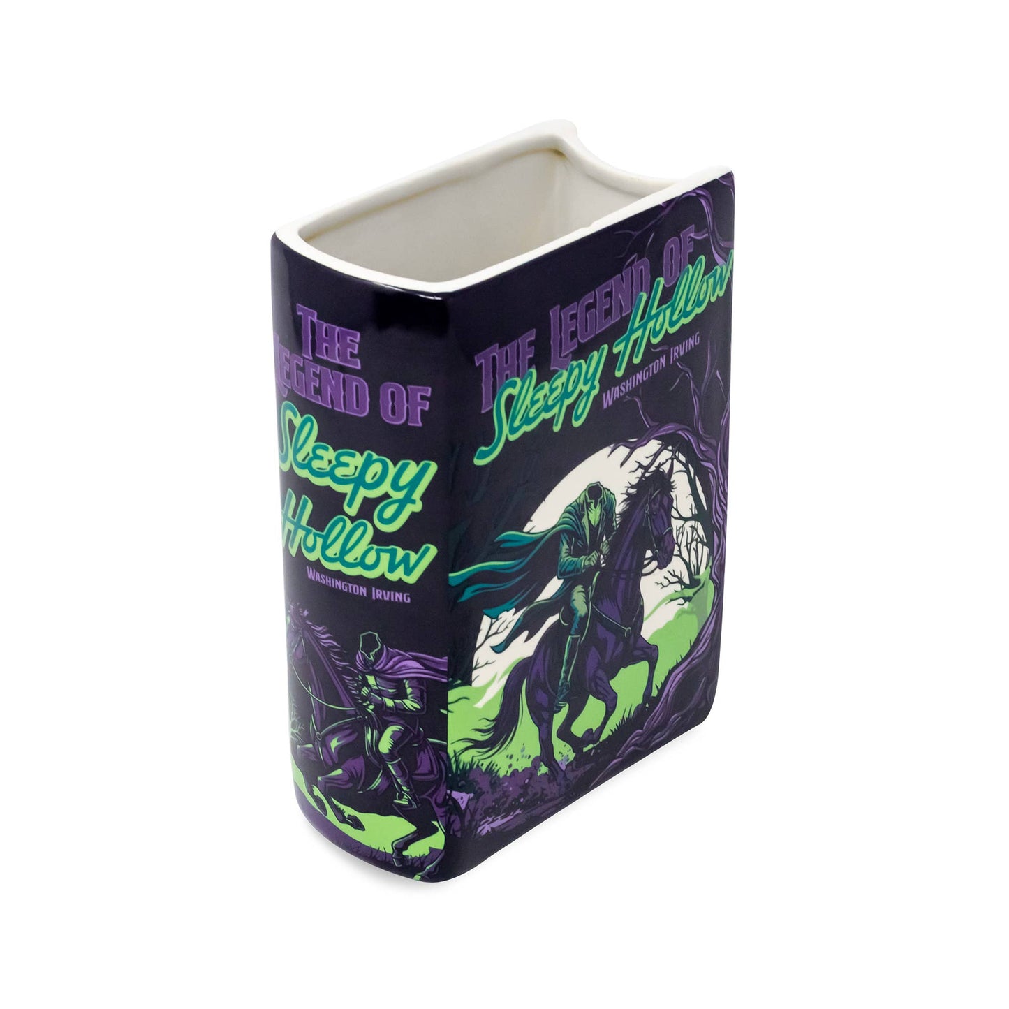 (Case Pack) Large Book Vase, Sleepy Hollow