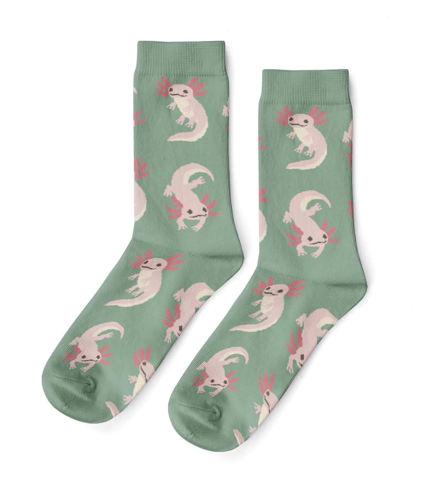 Axolotl - Small Crew Socks