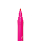 Pink marker on a white background