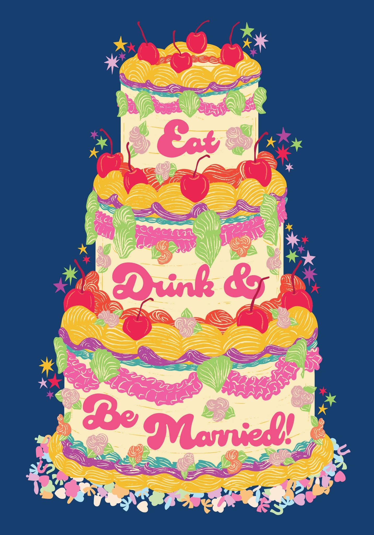 Get Married Greeting Card