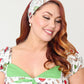 Unique Vintage Retro Kitchen Print Hair Scarf