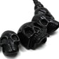Skull Collection Necklace Black